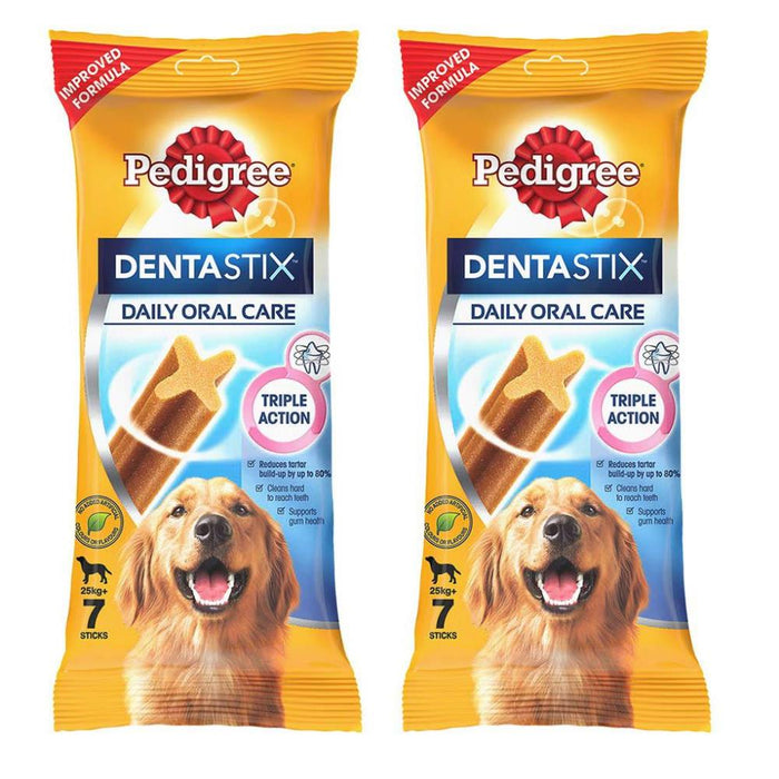 Pedigree Dentastix Oral Care Treat for Dogs- Large Breed 25 kg+ Pack of 2