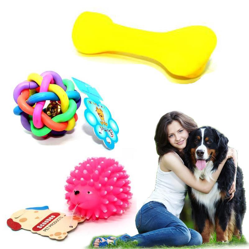 Scoobee Rubber Toy 1 + 1 + 1 Combo Pack