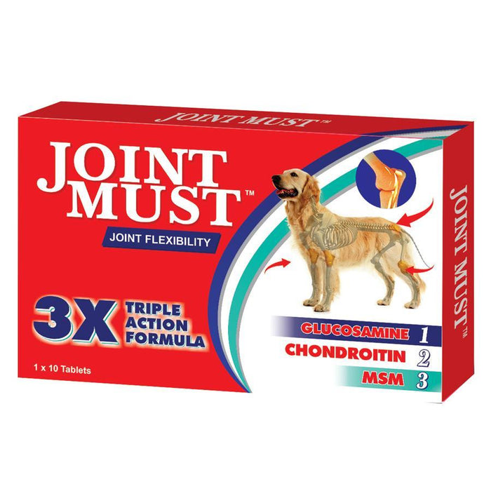 Sky Ec Joint Must Supplement Tablets for Dogs and Cats- 10 Tab