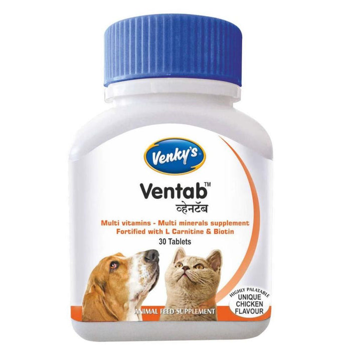 Venky's Ventab Multivitamin- Mineral Supplement- 30 Tablets