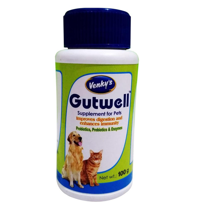 Venky’s Gutwell Digestive Supplement for Dogs and Cats 100 g