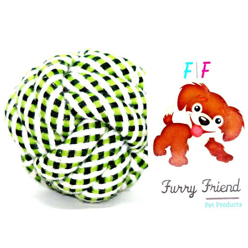 Furry Friend Cotton Rope Ball toy for Dogs & Puppies 2