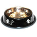 Printed Stainless Steel Dog Bowl Small 2
