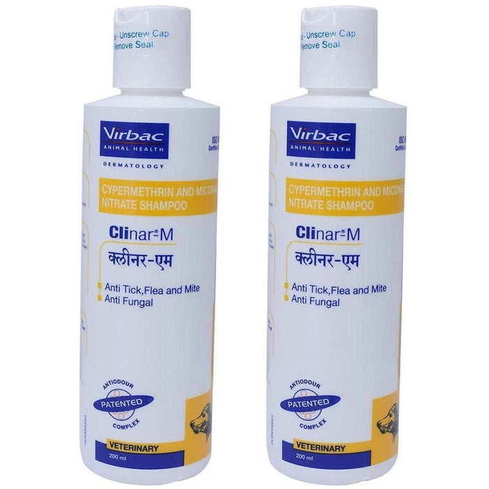 Virbac Clinar-M Anti-Tick Dog Shampoo 200 ml
