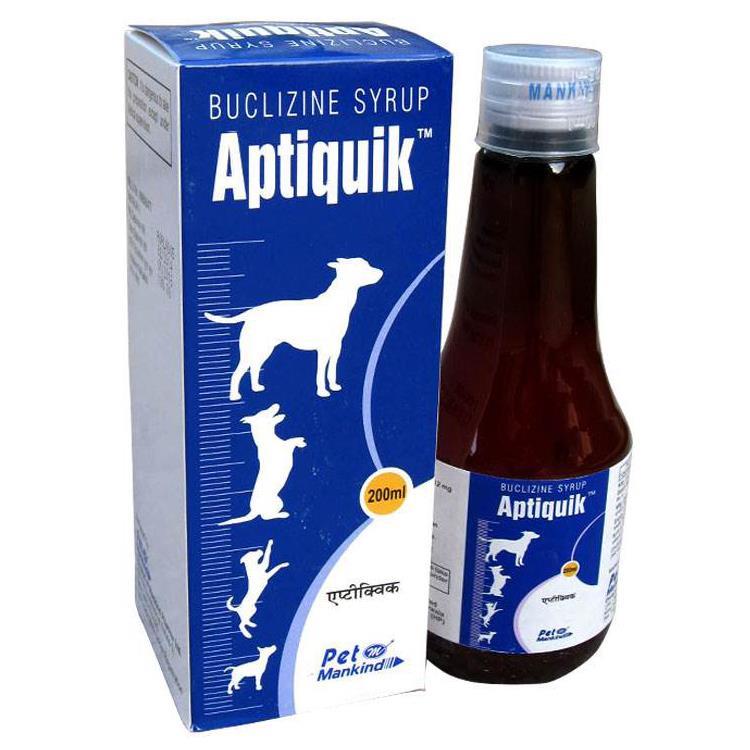Pet Mankind Aptiquik Buclizine Syrup for Dogs 200 ml