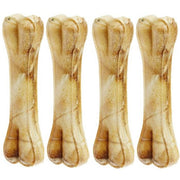 SuperDog Rawhide Bone Large 4x1 Pack