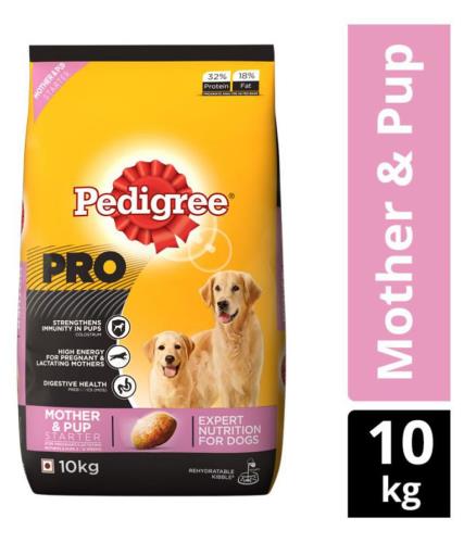 Pedigree Pro Mother & Pup Starter Expert Nutrition 10 kg Dog Food 